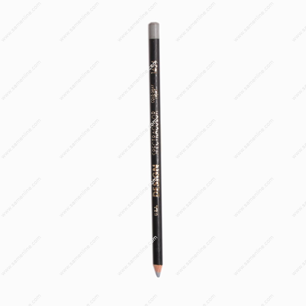 مداد رنگی تک رنگ دیزاین مدل Spectracolor رنگ Cold Gray Light 1454