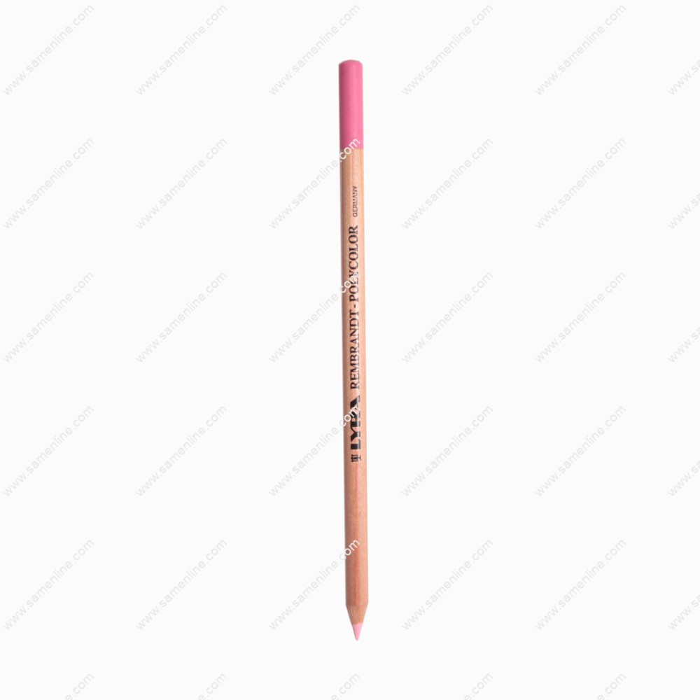 مداد رنگی تک رنگ لیرا مدل پلی کالر رنگ Pink Madder Lake 600-29