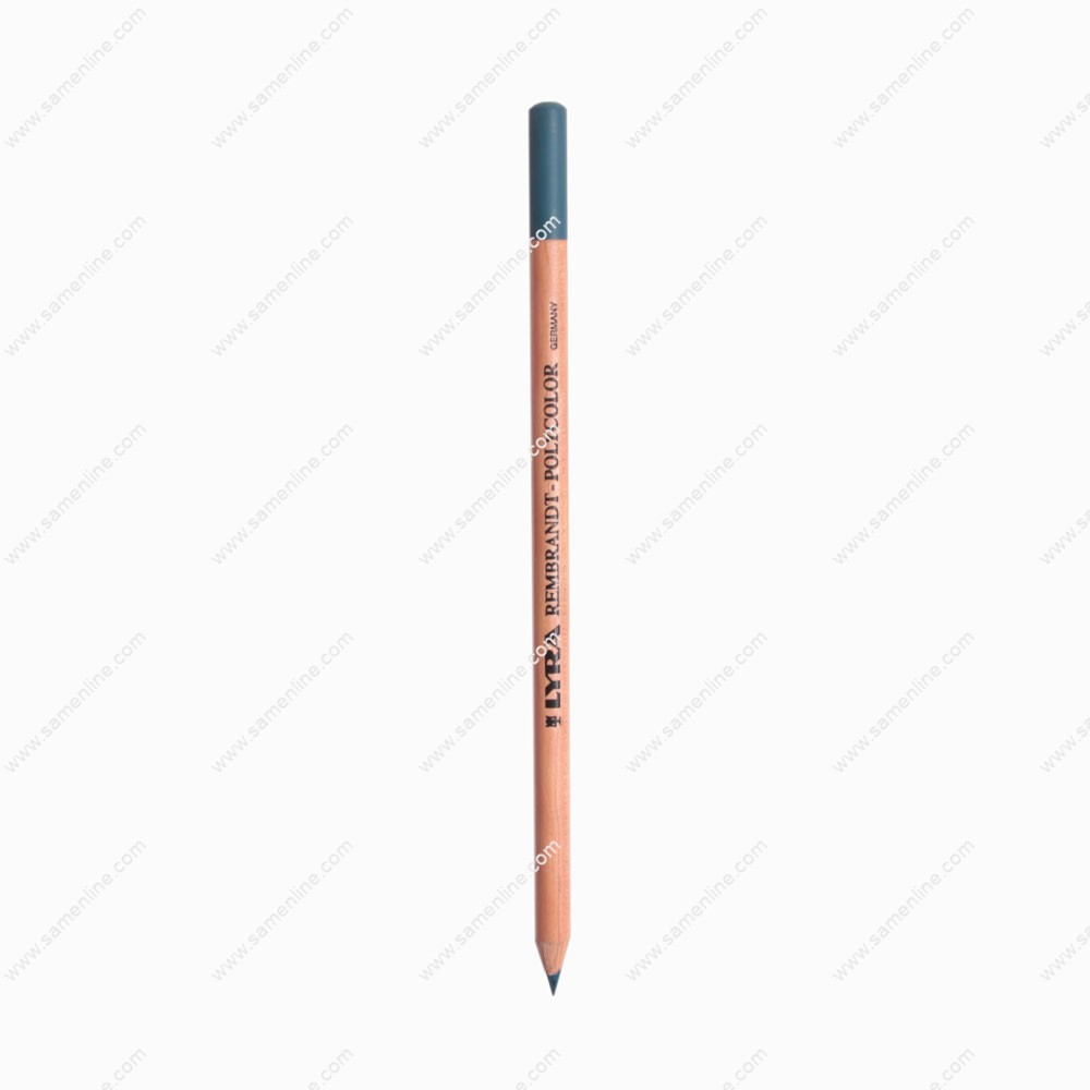 مداد رنگی تک رنگ لیرا مدل پلی کالر رنگ Peacock Blue 600-53