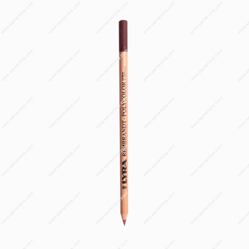 مداد رنگی تک رنگ لیرا مدل پلی کالر رنگ Venetian Red 600-90