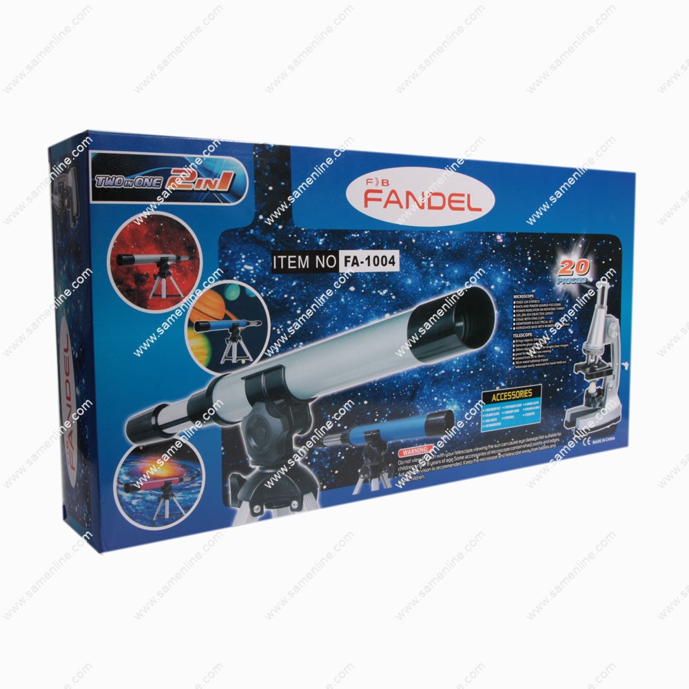 میکروسکوپ و تلسکوپ آموزشی SANDEL مدل FA-1004
