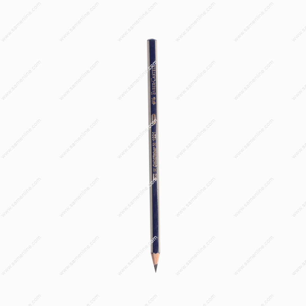 مداد طراحی فابر کاستل مدل Gold Faber 1221 با درجه سختی 4B بسته 12 تایی