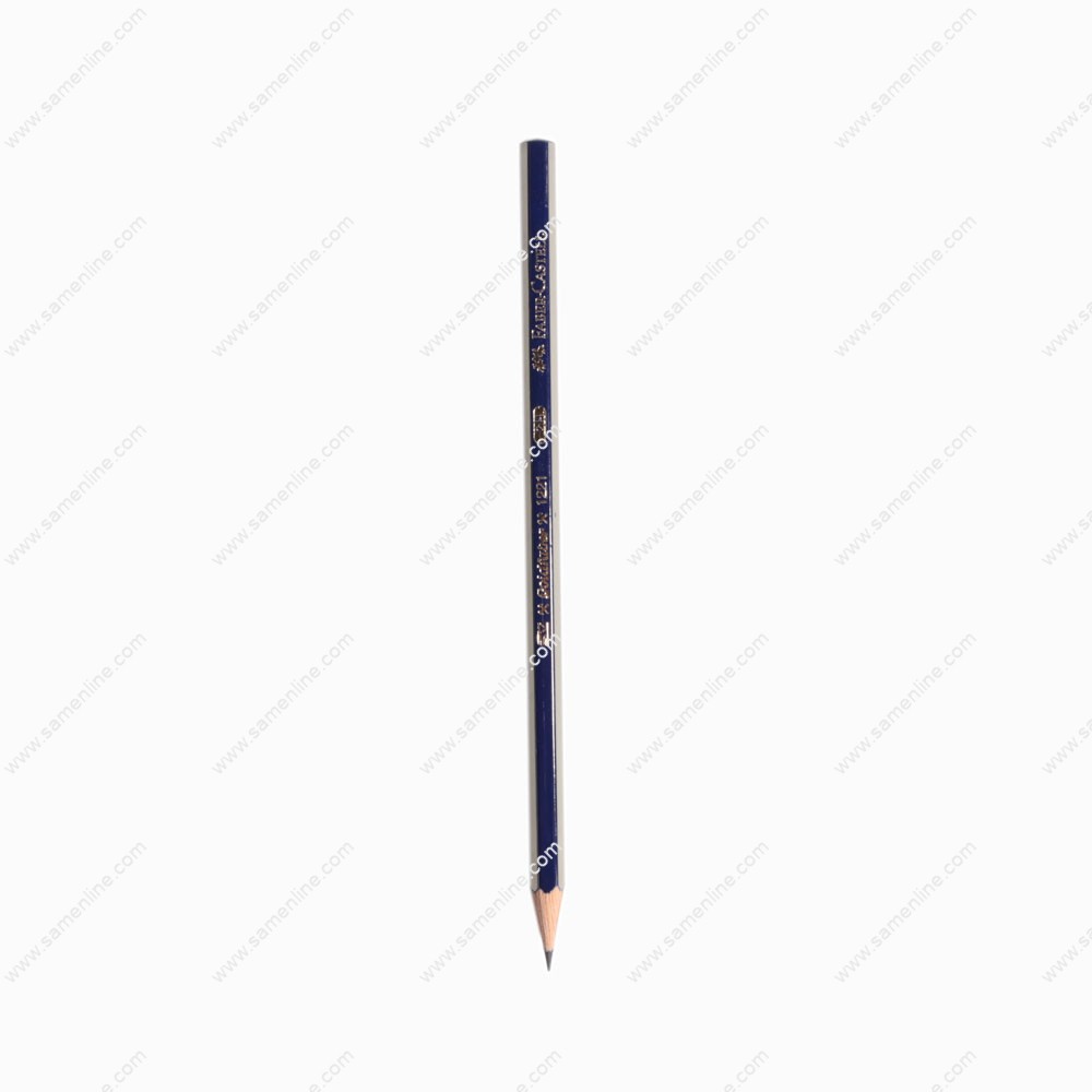 مداد طراحی فابر کاستل مدل Gold Faber 1221 با درجه سختی 2H بسته 12 تایی