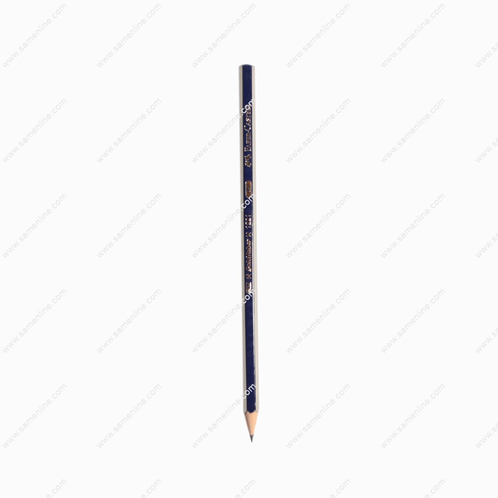 مداد طراحی فابر کاستل مدل Gold Faber 1221 با درجه سختی F بسته 12 تایی