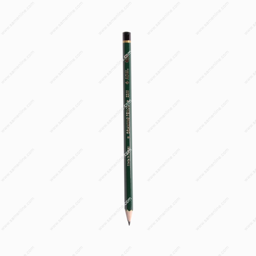 مداد طراحی عادل مدل 2200 با درجه سختی 7B بسته 12 تایی