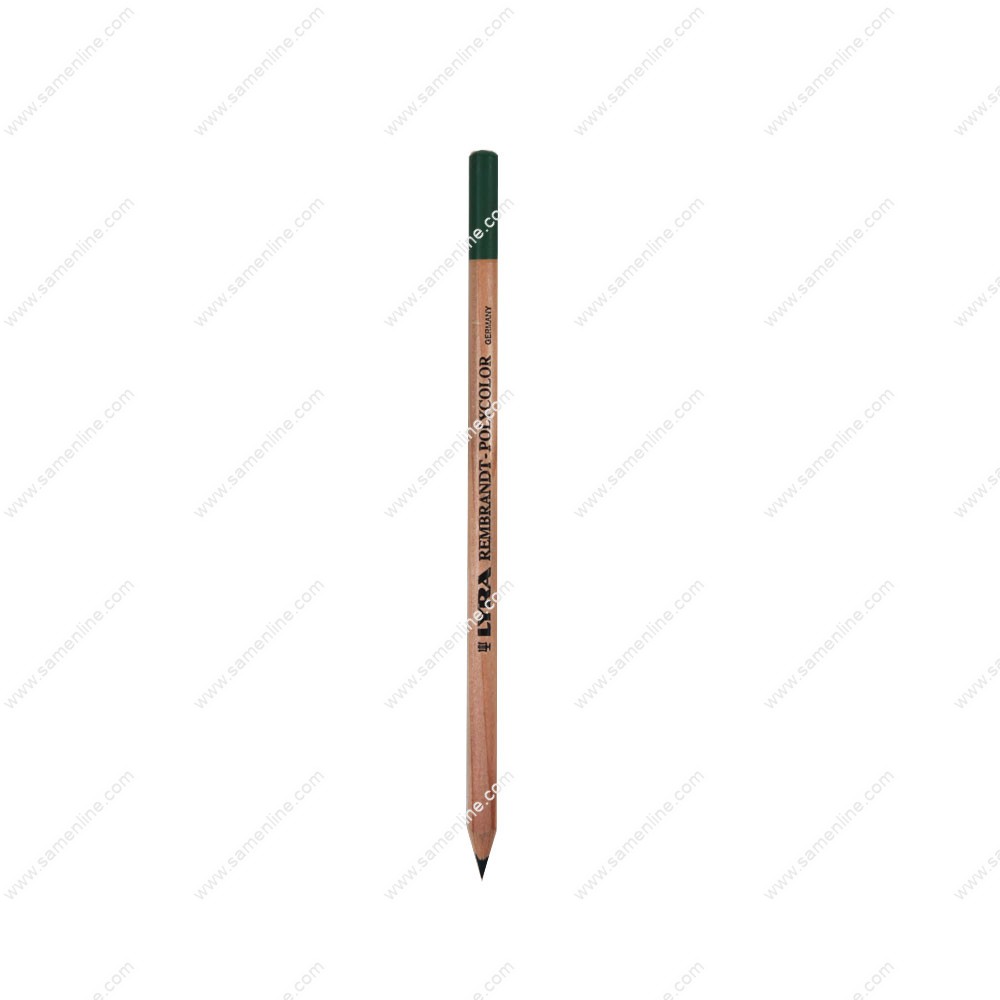 مداد رنگی تک رنگ لیرا مدل پلی کالر کد Juniper green 600-65