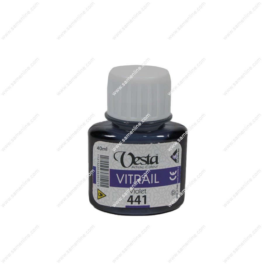 رنگ ویترای تک وستا کد Violet 441