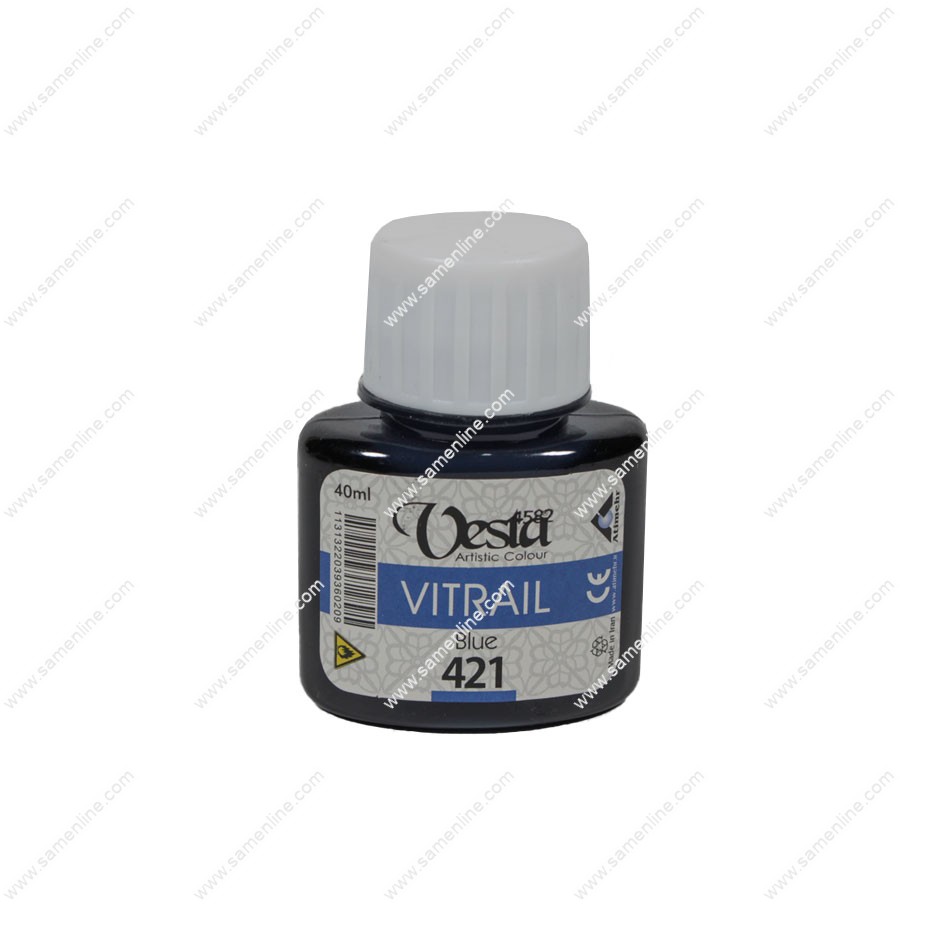 رنگ ویترای تک وستا کد Blue 421