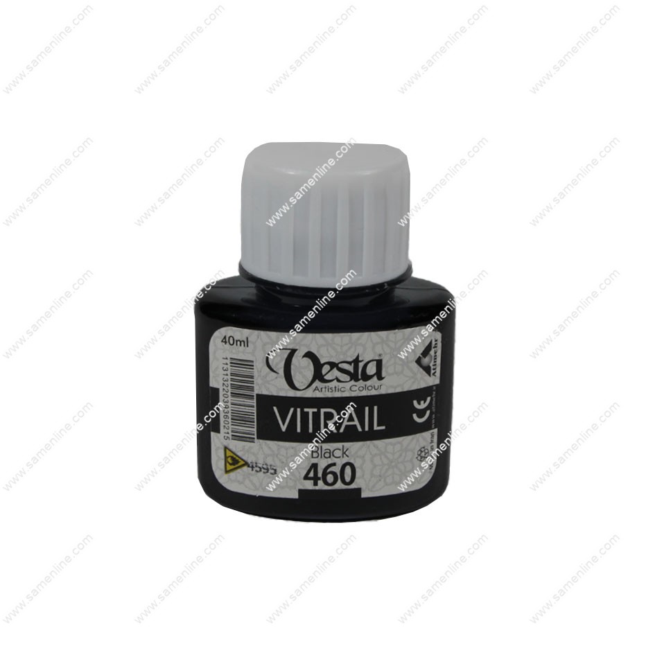 رنگ ویترای تک وستا کد Black 460