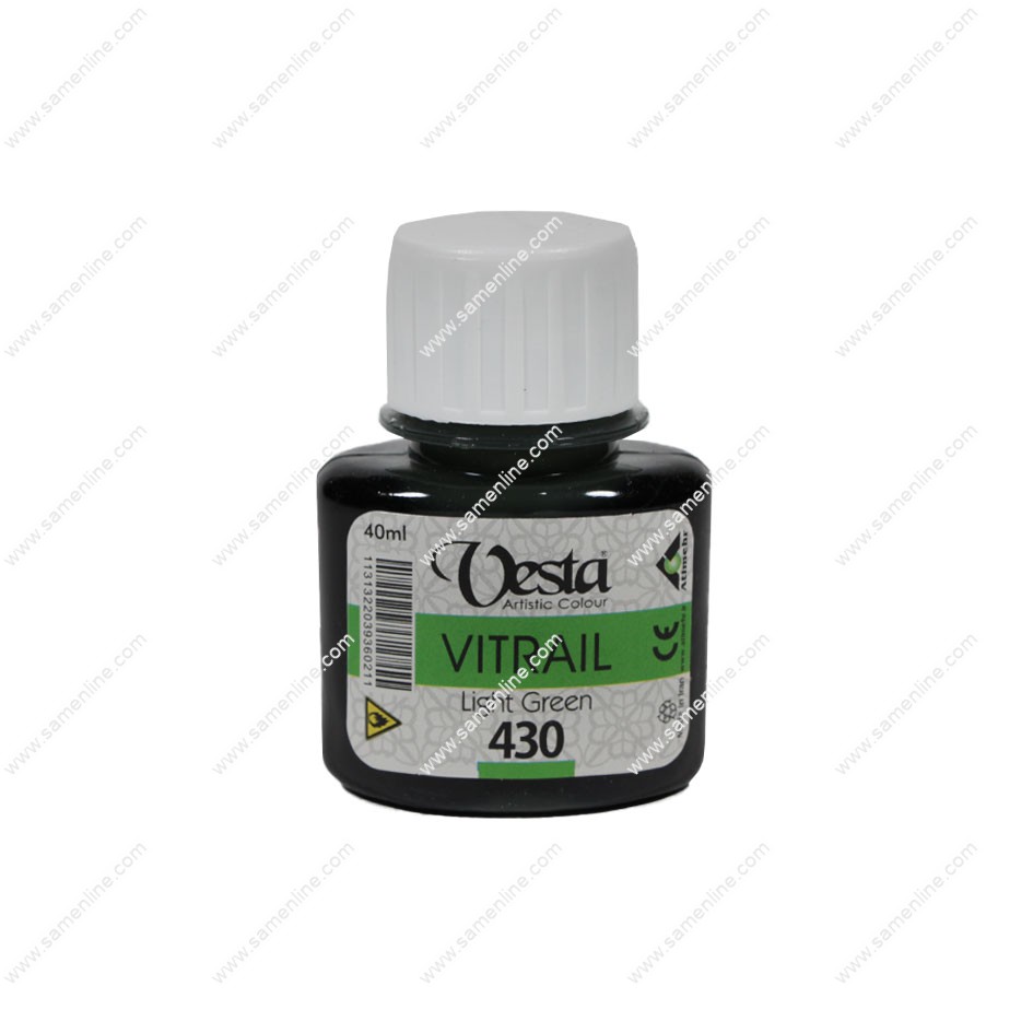 رنگ ویترای تک وستا کد Light Green 430