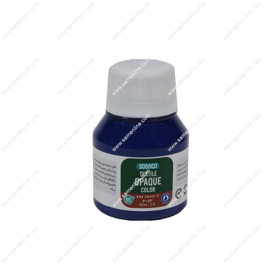 رنگ پارچه تک سوداکو کد ultramarine blue 1821