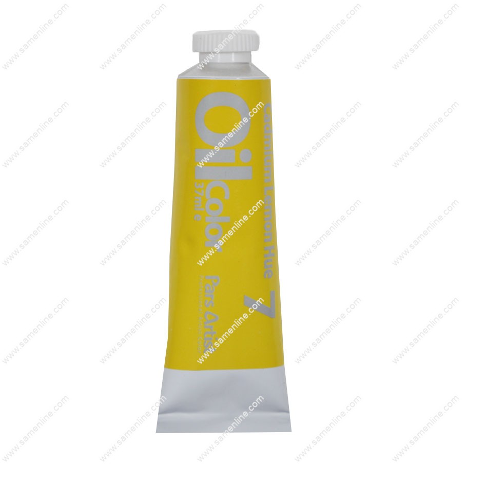 رنگ روغن 37 میل پارس آرتیست کد cadmiuim lemon hue 7