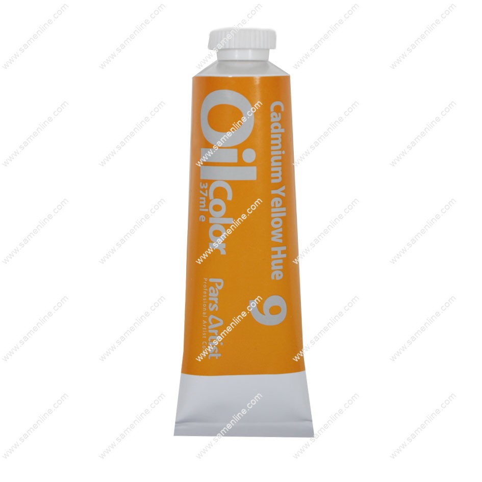 رنگ روغن 37 میل پارس آرتیست کد cadmiuim yellow hue 9